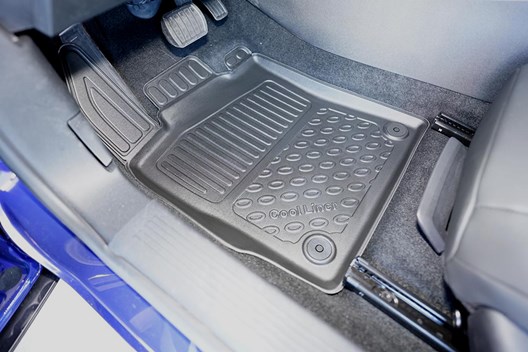 Premium Fußraumschalen kompatibel mit Peugeot 408 (auch Plug-in Hybrid) 10.2022- / kompatibel mit Citroen C5 X (auch Plug-in Hybrid) 5.2022-