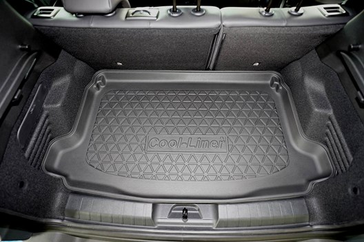 Premium Kofferraumwanne kompatibel mit Jeep Avenger 1.2023- / für Modelle mit Varioboden auf höchster Ebene