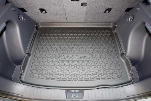 Premium Kofferraumwanne für mit Hyundai Kona II 4.2023- / FÜR MODELLE MIT VARIOBODEN AUF HÖCHSTER POSITION