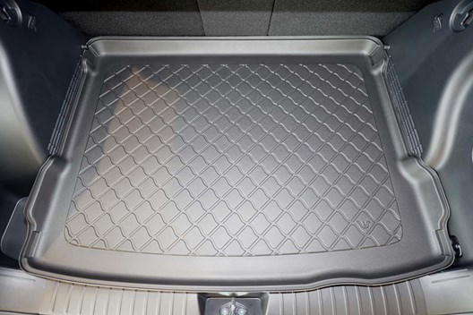 LITE Kofferraumwanne für mit Hyundai Kona II 4.2023- / FÜR MODELLE MIT VARIOBODEN AUF HÖCHSTER POSITION
