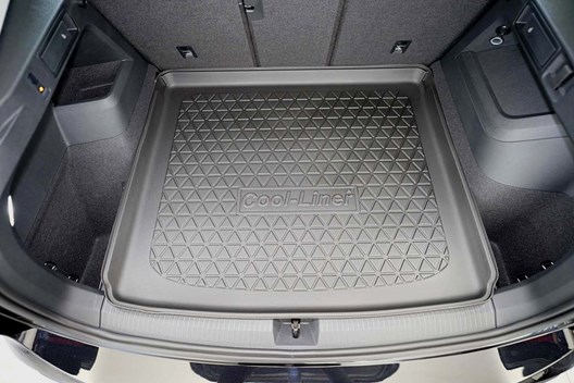 Premium Kofferraumwanne für VW Tiguan III 11.2023- / FÜR MODELLE MIT VARIOBODEN AUF OBERSTER POSITION