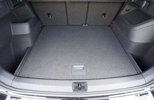 Kofferraum VW Tiguan III 11.2023- / MODELL MIT VARIOBODEN AUF OBERSTER POSITION