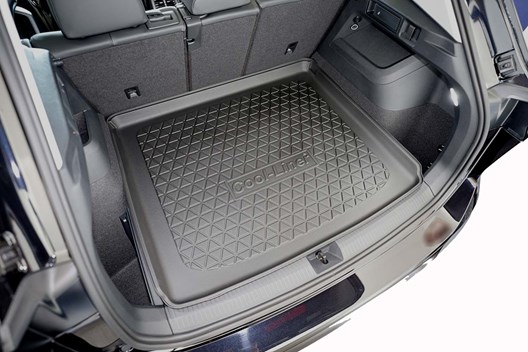 Premium Kofferraumwanne für VW Tiguan III 11.2023- / FÜR MODELLE MIT VARIOBODEN AUF OBERSTER POSITION