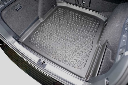 Premium Kofferraumwanne für Skoda Superb IV Combi (Verbrenner, MHEV) 11.23- / FÜR MODELLE OHNE VARIOBODEN (=vertiefte Ladefläche) - NICHT für Plug-in Hybrid