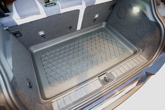 Premium Kofferraumwanne kompatibel mit Mini Aceman 11.2024- / für Modelle mit Varioboden auf höchster Ebene