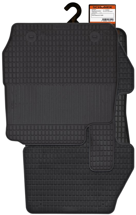 Fußmatten für Ford Fiesta Farbe: schwarz