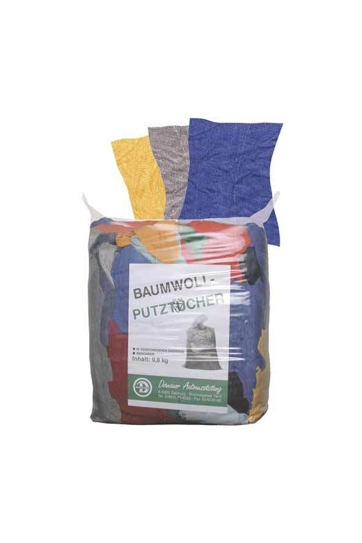 Baumwoll Putztücher bunt